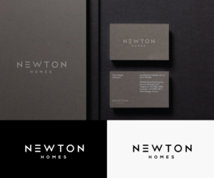 Newton Homes | Logo Design by step forward 2