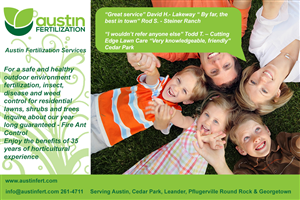 Advertisement Design by Stefan Dragos for Austin Fertilization Services LLC | Design: #3077809
