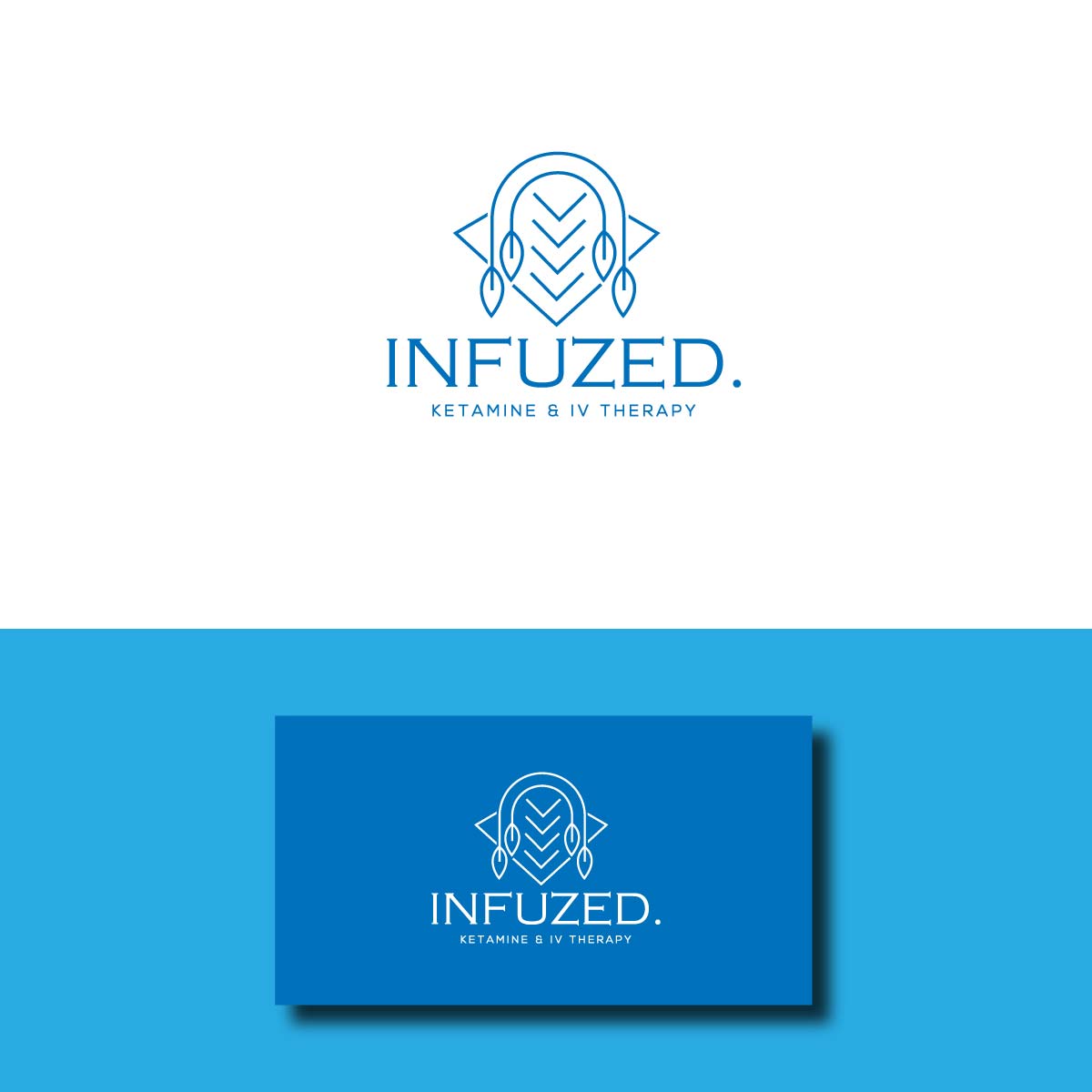 Logo Design by creative.bugs for Infuzed Ketamine & IV Therapy | Design #26467623