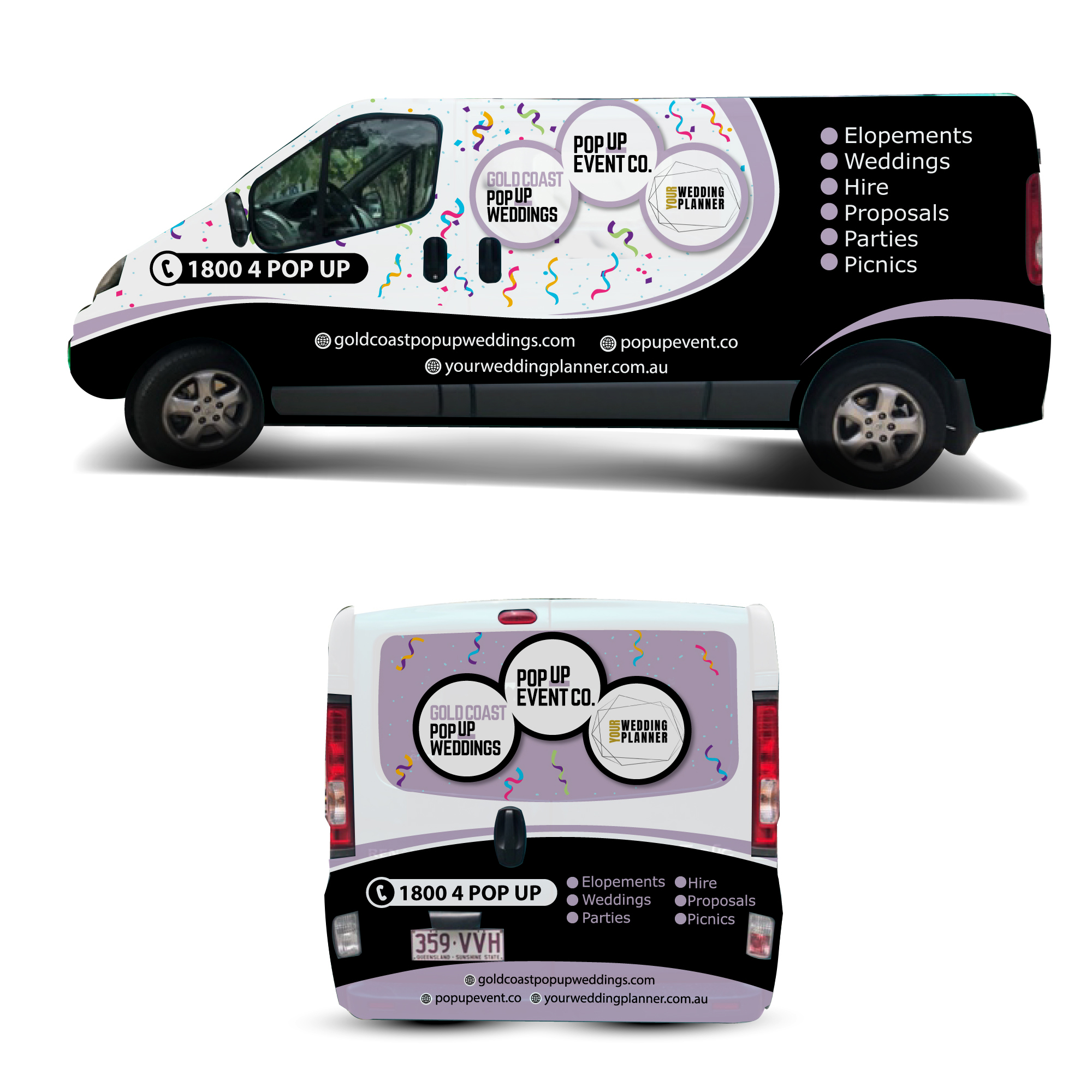 Graphic Design by JS_Design for Gold Coast Pop Up Weddings | Design #26509040