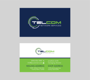 Telcom | Logo Design by uandbdeziner