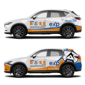 Real Estate Company Car Wrap Design Project | Diseño de Rotulación de Vehículo por Yoga Tri