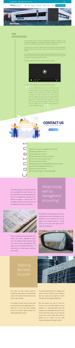 Web Design by sayed_ahasan for this project | Design: #26481794