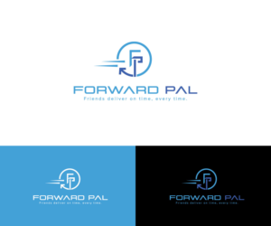 Friends deliver on time, every time. | Logo Design by Art Lancer