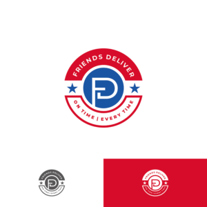 Friends deliver on time, every time. | Logo Design by Grapi