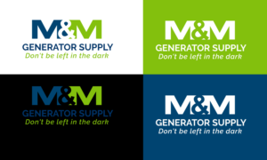 Visitenkarten-Design von Creations Box 2015 für M&M Generator Supply | Design: #26507416