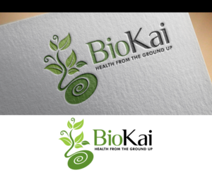 BioKai - Health from the Ground Up | Diseño de Logo por blue eye