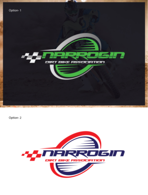 Narrogin Dirt Bike Association  | Logo Design by HEAVEN ART