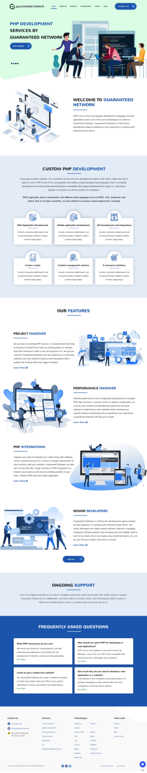 Web Design by pb for this project | Design: #26476538