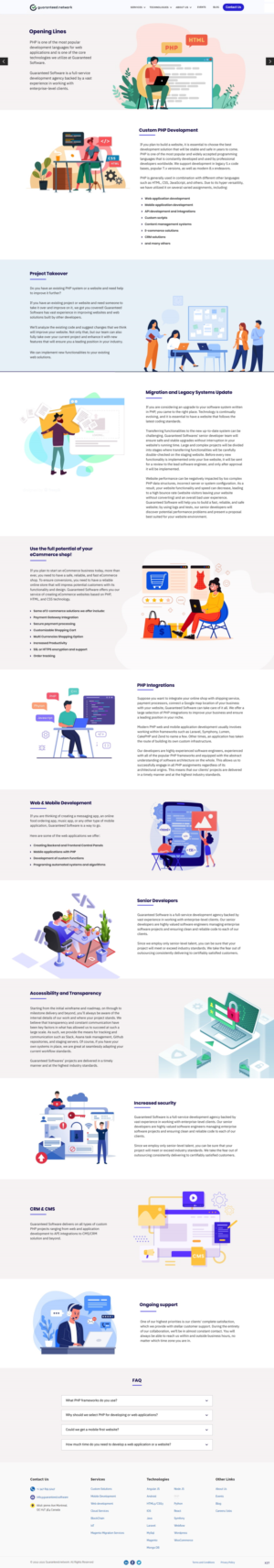 Web Design by pb for this project | Design: #26476539