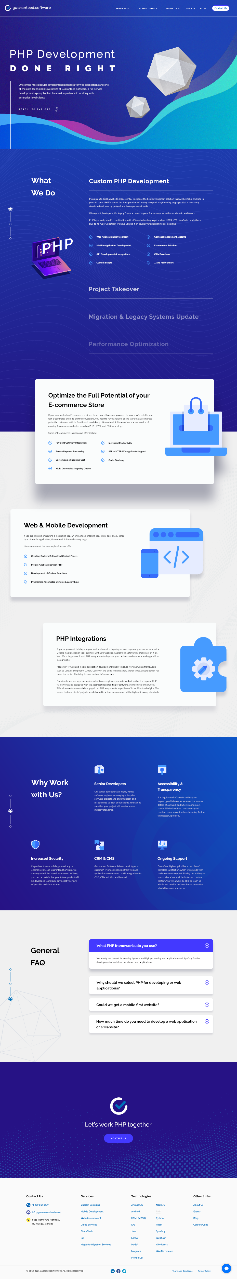 Web Design by Sol. Design for this project | Design #26587636