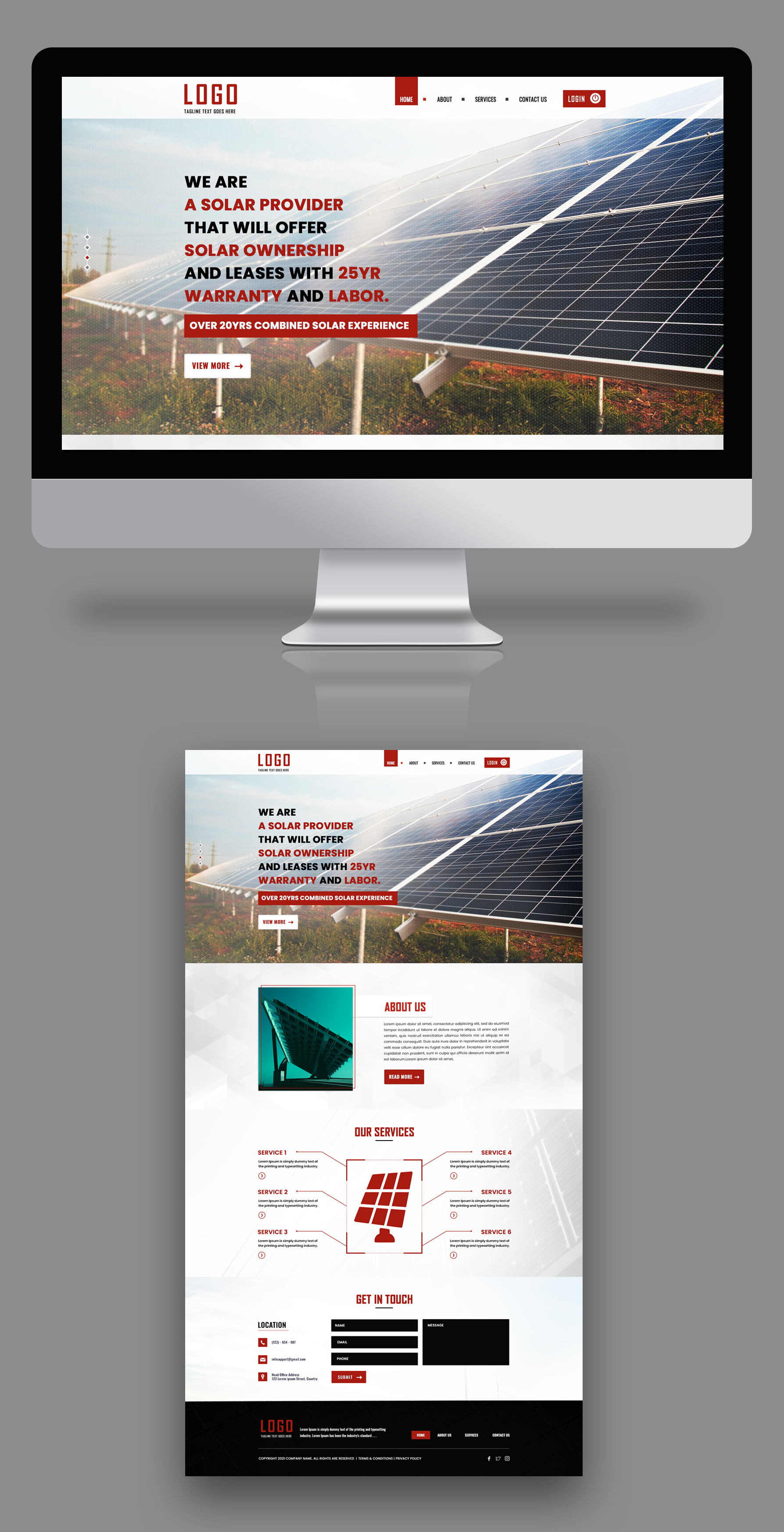 Diseño Web por Graphic Storm para EvolveSolar | Diseño #26482811