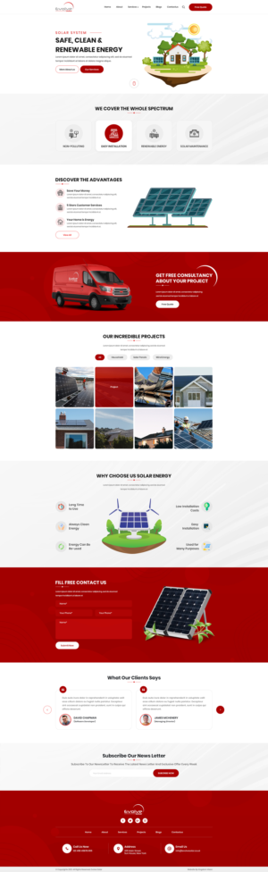 New Web Design Project | Web-Design von Kingdom Vision