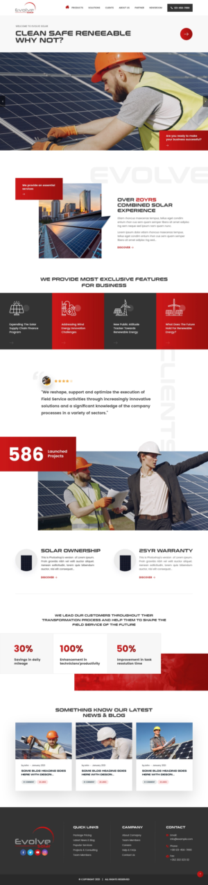 New Web Design Project | Web-Design von nzdesigners