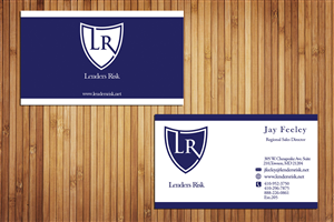 Business Card Design by Aysan for Lenders Risk | Design #3072004