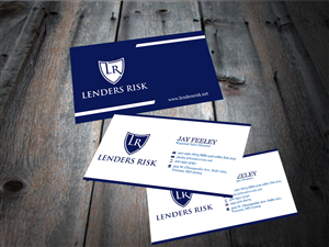 Business Card Design by Sarah Haroon for Lenders Risk | Design: #3054830