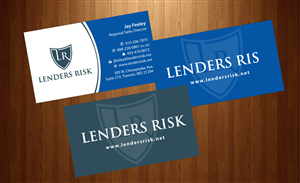 Diseño de Tarjeta de Presentación por HarmiDesigning para Lenders Risk | Diseño: #3049777