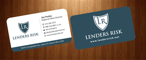 Business Card Design by harmi_199 for Lenders Risk | Design: #3049797