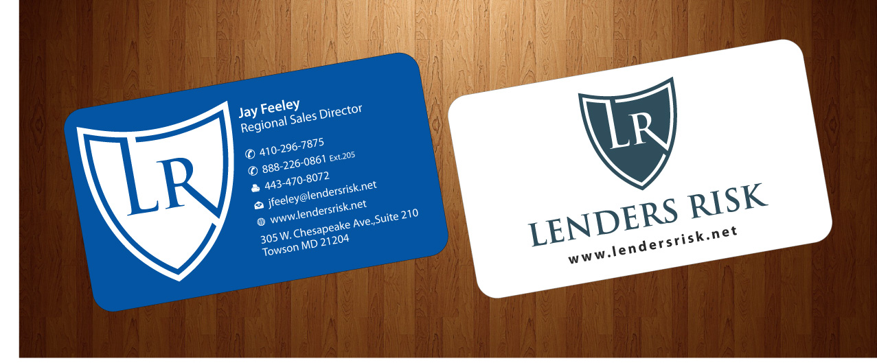 Business Card Design by harmi_199 for Lenders Risk | Design #3049805
