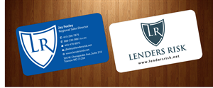 Business Card Design by harmi_199 for Lenders Risk | Design: #3049805