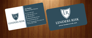 Business Card Design by harmi_199 for Lenders Risk | Design: #3049813