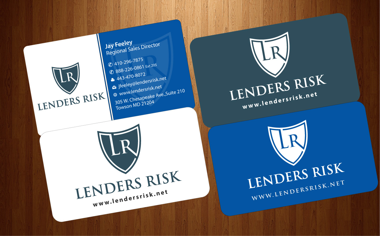 Diseño de Tarjeta de Presentación por harmi_199 para Lenders Risk | Diseño #3049820
