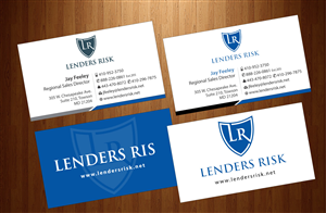 Business Card Design by harmi_199 for Lenders Risk | Design: #3049995