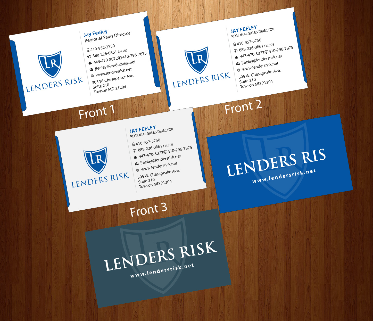 Business Card Design by HarmiDesigning for Lenders Risk | Design #3051612