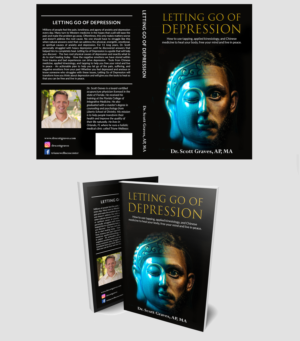 Design a cover that embodies the concept of healing by letting go of depression | Book Cover Design by Wally_F