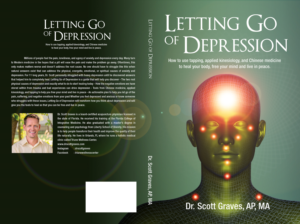 Design a cover that embodies the concept of healing by letting go of depression | Buchumschlag Design von vectoradics
