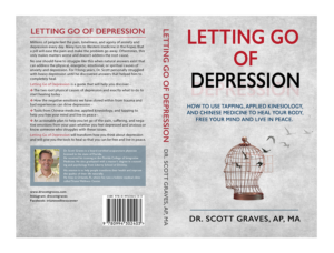Design a cover that embodies the concept of healing by letting go of depression | Design de Couverture de Livre par illuminati-design