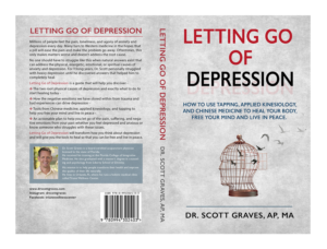 Design a cover that embodies the concept of healing by letting go of depression | Book Cover Design by illuminati-design