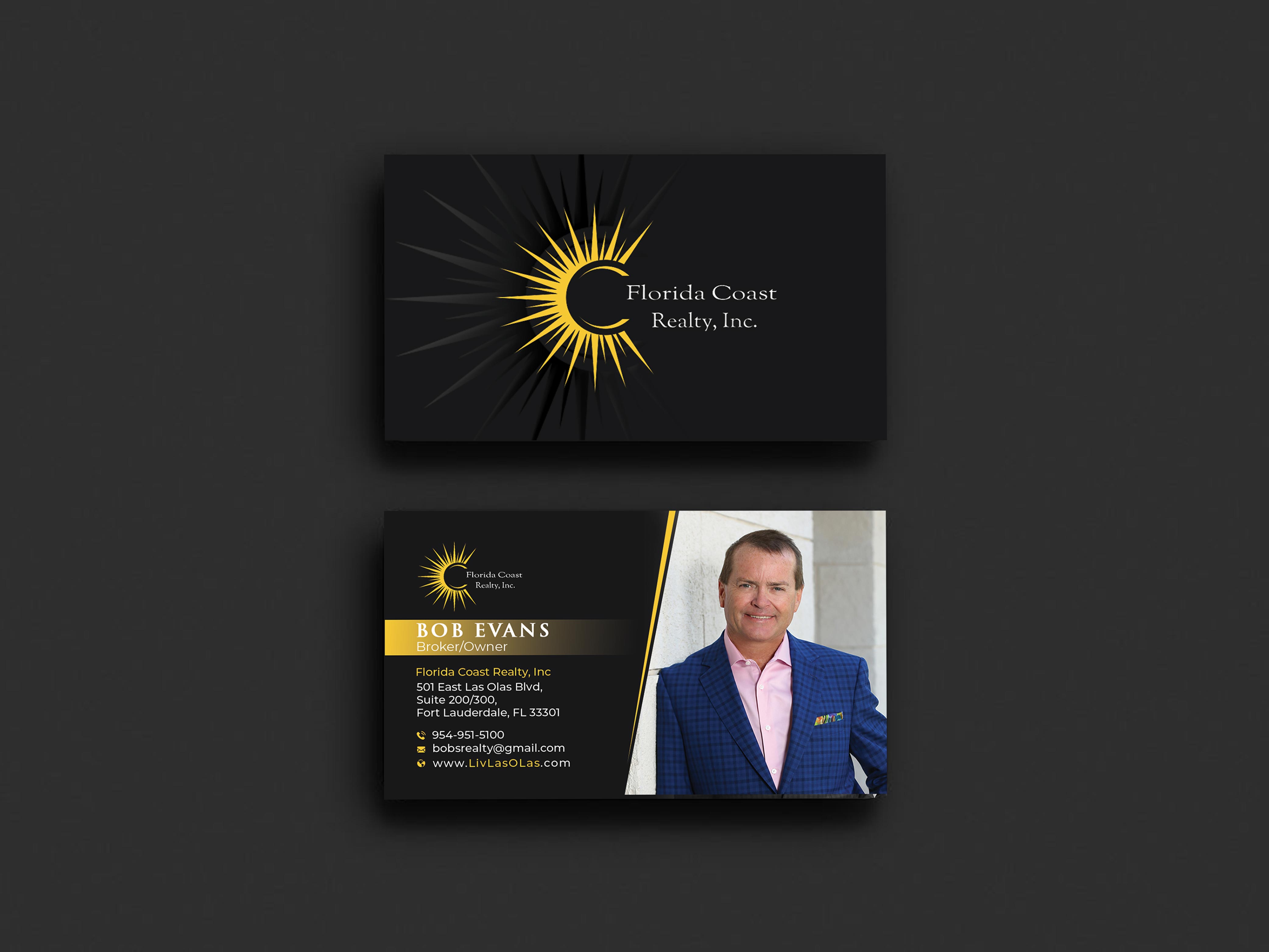 Visitenkarten-Design von MD SHORIF UDDIN für Florida Coast Realty, Inc.  | Design #26484109