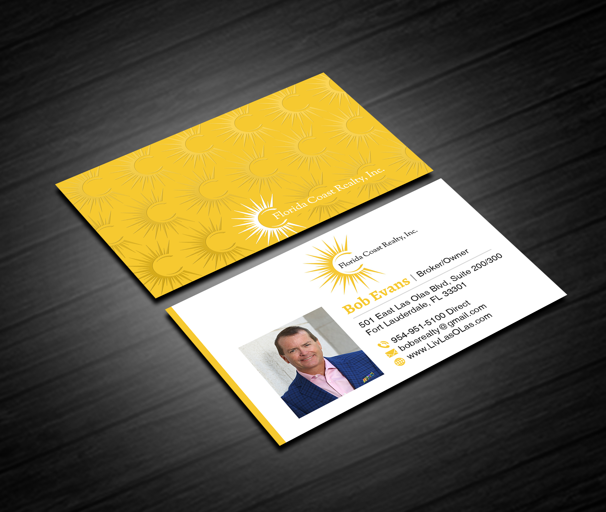 Business Card Design by Creations Box 2015 for Florida Coast Realty, Inc.  | Design #26502090