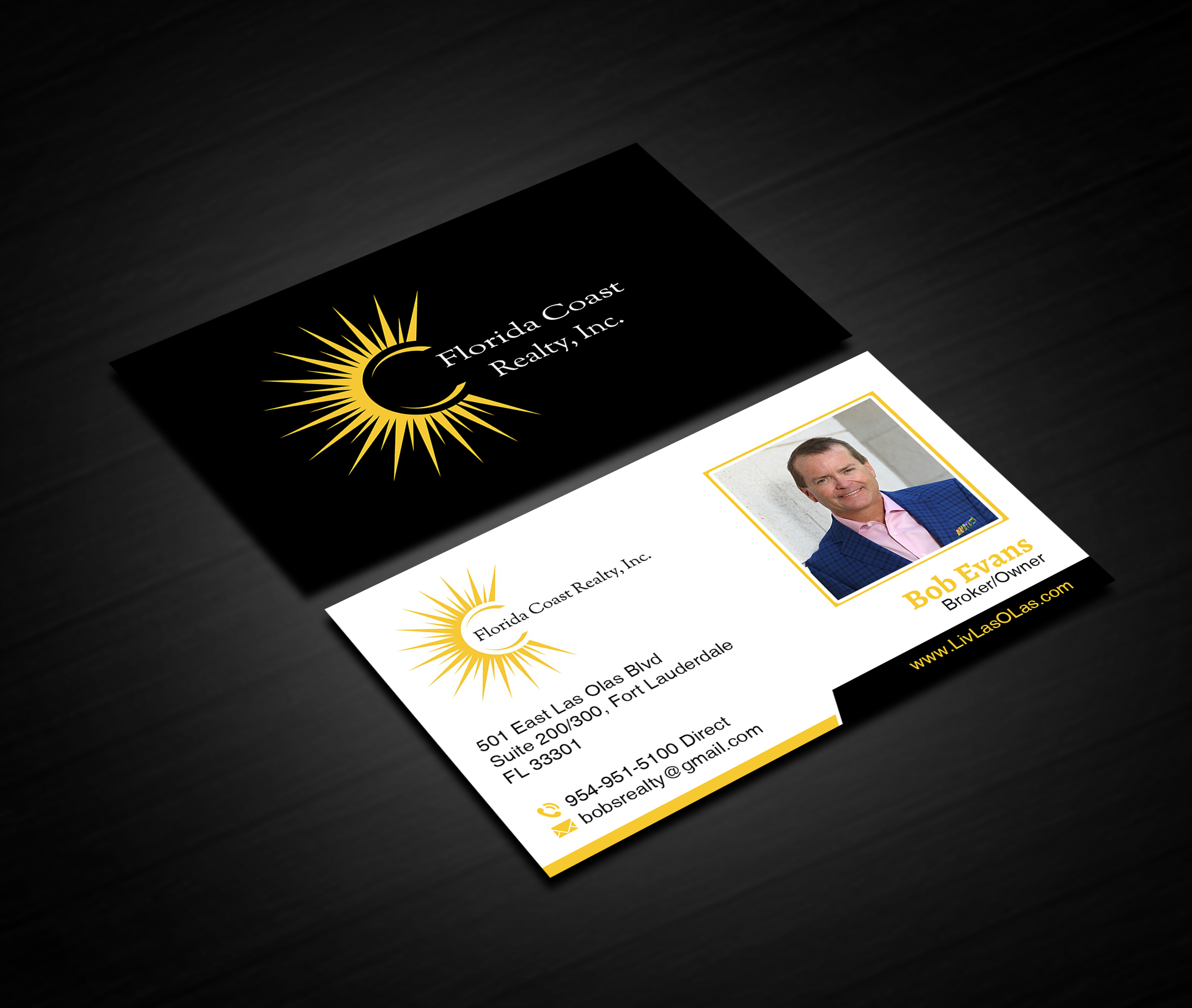 Visitenkarten-Design von Creations Box 2015 für Florida Coast Realty, Inc.  | Design #26502092