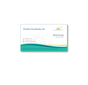 Business Card Design by instudio for Florida Coast Realty, Inc.  | Design: #26489067