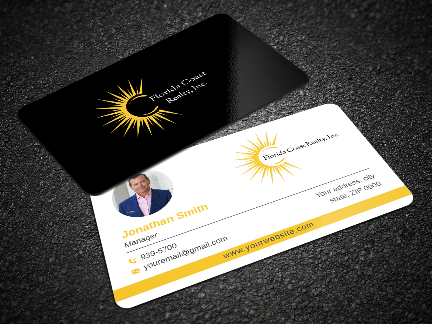 Design de Carte de Visite par LAXMI DESIGNHUB pour Florida Coast Realty, Inc.  | Design #26474967