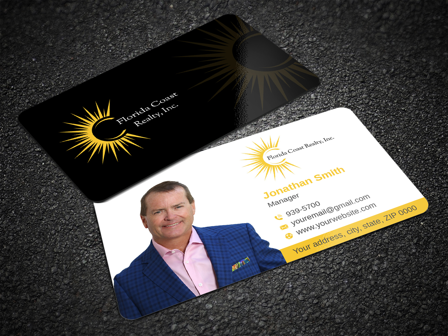 Design de Carte de Visite par LAXMI DESIGNHUB pour Florida Coast Realty, Inc.  | Design #26474974