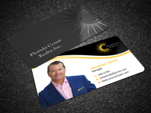 Business Card Design by LAXMI DESIGNHUB for Florida Coast Realty, Inc.  | Design: #26474983
