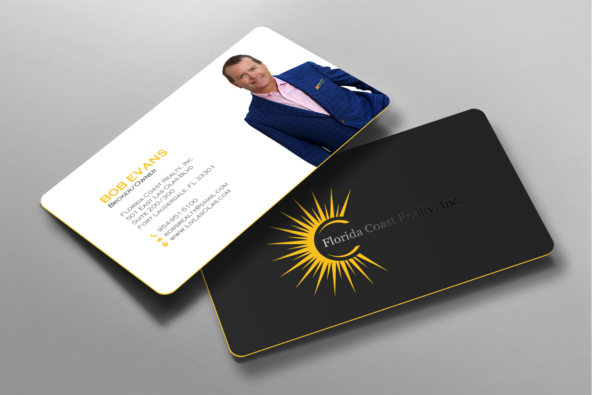 Design de Carte de Visite par chandrayaan.creative pour Florida Coast Realty, Inc.  | Design #26475876