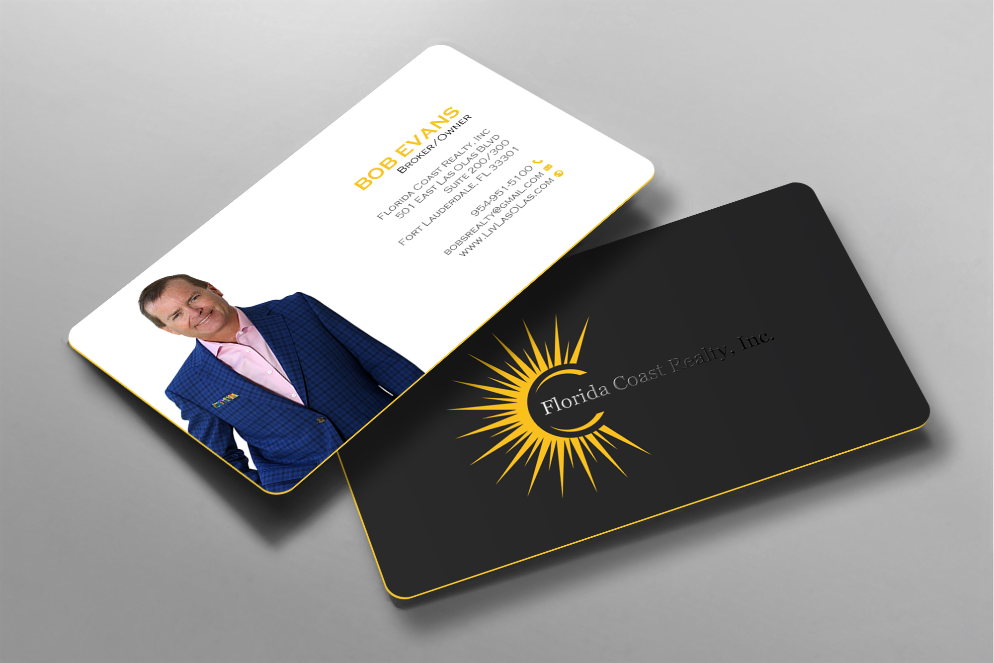 Design de Carte de Visite par chandrayaan.creative pour Florida Coast Realty, Inc.  | Design #26475878