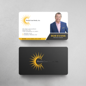 Florida Coast Realty business card design | Business Card Design by chandrayaan.creative
