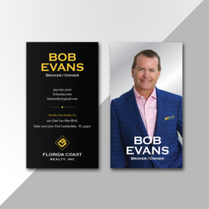 Design de Carte de Visite par Creative Jiniya pour Florida Coast Realty, Inc.  | Design : #26477169