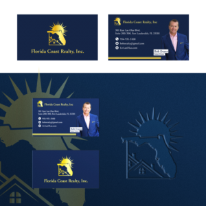 Business Card Design by artcynical for Florida Coast Realty, Inc.  | Design #26507932