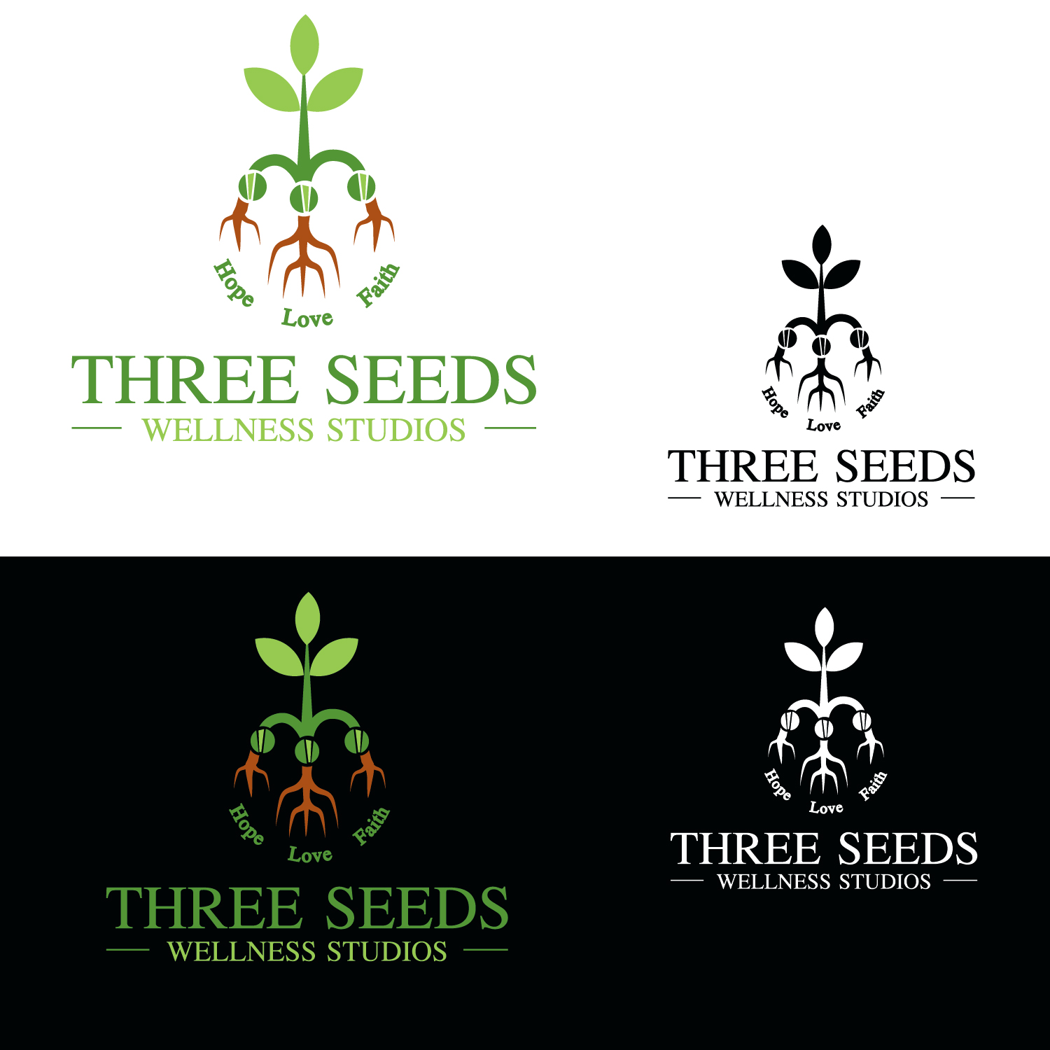 Design de Logo par emptyboxgraphics pour Three Seeds Wellness Studios | Design #26485529
