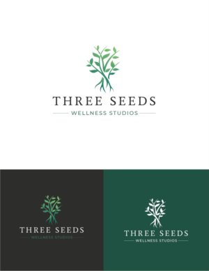 THREE SEEDS WELLNESS STUDIOS  or Seed to Tree   (could use some ideas on this section please) | Diseño de Logo por *mary