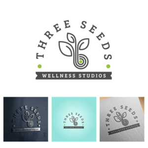 Logo-Design von michellefrances für Three Seeds Wellness Studios | Design: #26489476