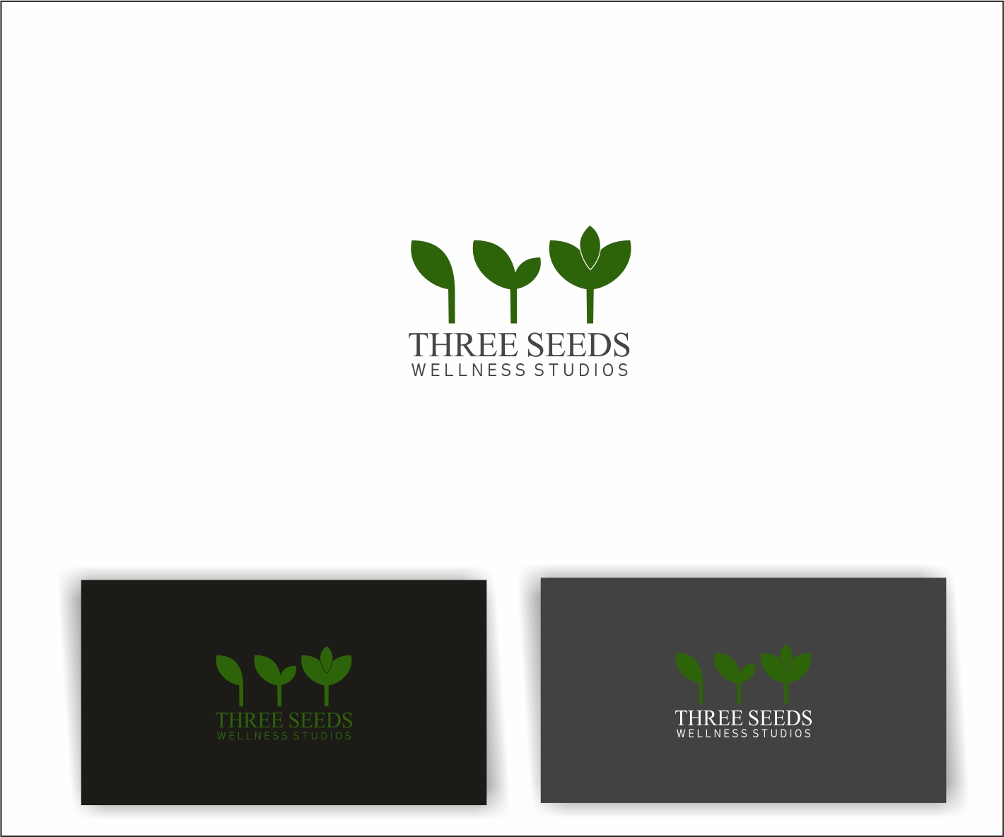 Logo-Design von andutza für Three Seeds Wellness Studios | Design: #26491589