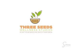 THREE SEEDS WELLNESS STUDIOS  or Seed to Tree   (could use some ideas on this section please) | Diseño de Logo por InkThink by Scaurus