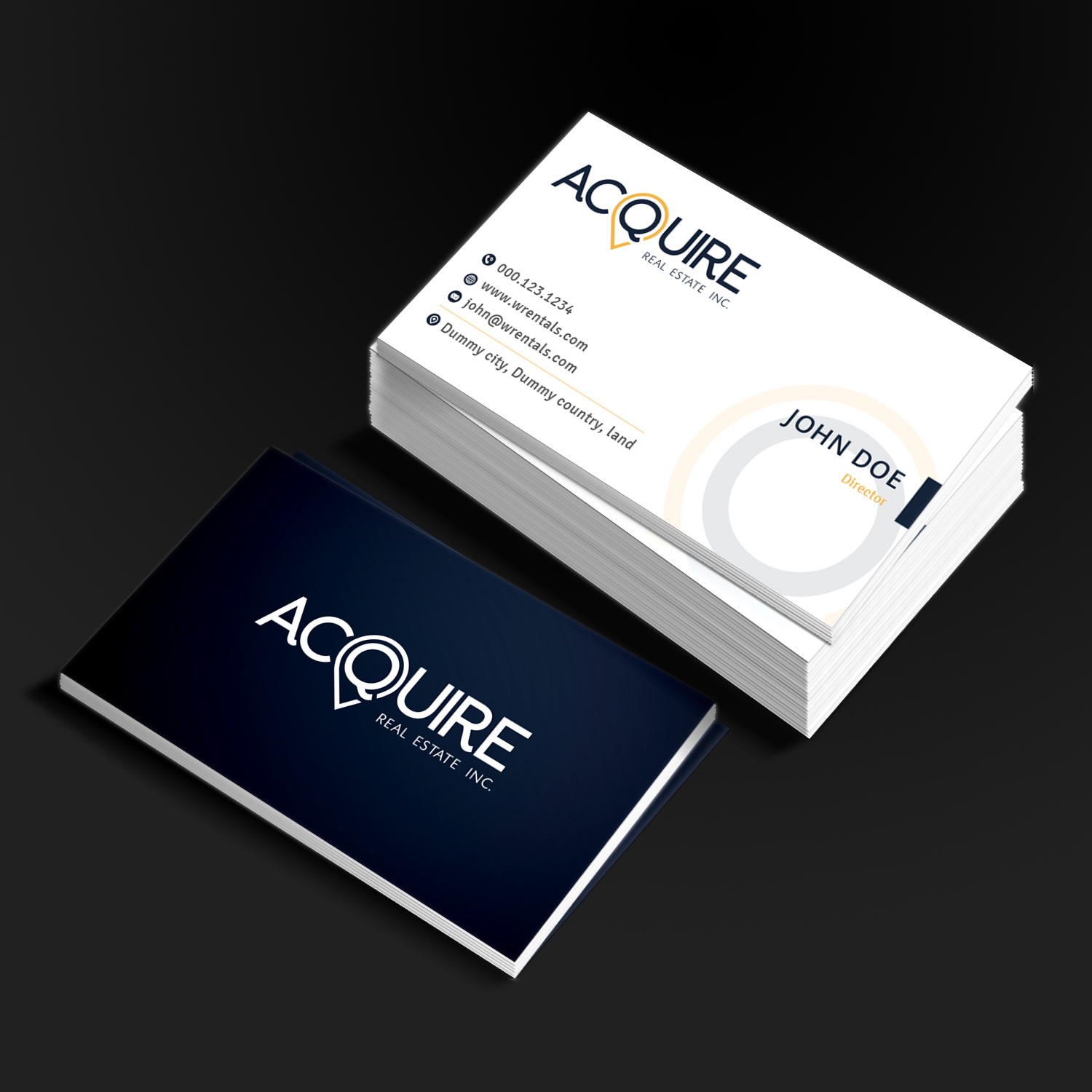 Business Card Design by Creative Jiniya for this project | Design #26476707